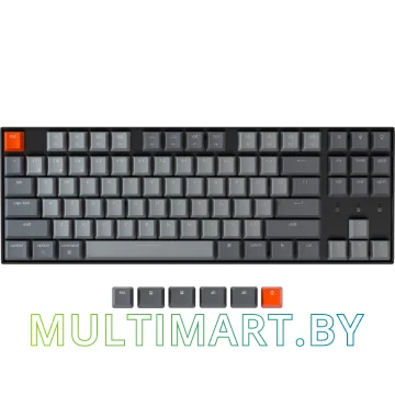 Клавиатура Keychron K8 White LED K8-G2-RU (Gateron G Pro Blue)